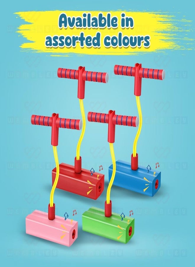 TECH LOGO ELECTRONICS هدايا للأولاد والبنات من عمر 3 إلى 12 سنة، لعبة القفز الإسفنجية للأطفال، ألعاب ممتعة للأطفال من عمر 5 إلى 7 سنوات، عصا القفز للأطفال، ألعاب رائعة للأطفال المصابين بالتوحد، ألعاب رياضية ممتعة للأطفال - ألوان متعددة - Image 5